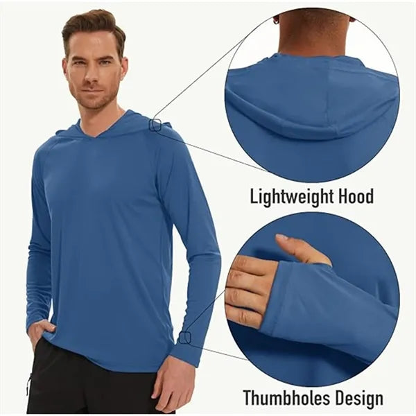 UPF50 Ice Silk Summer Sports Fishing Wear