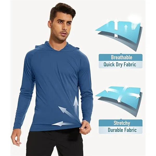 UPF50 Ice Silk Summer Sports Fishing Wear