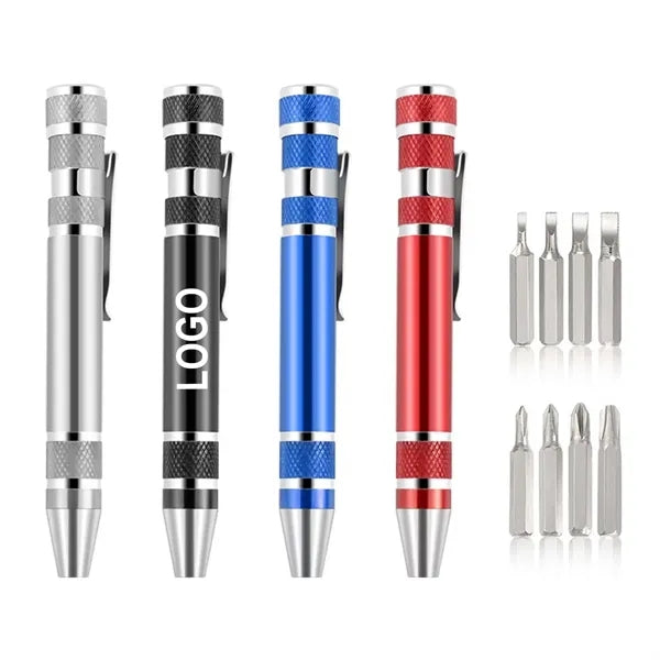 8 In 1 Pen Style Pocket Screwdriver