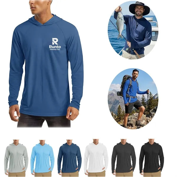 UPF50 Ice Silk Summer Sports Fishing Wear