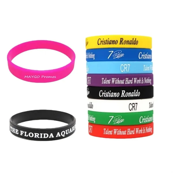Silicone Wristbands with Fast Rush Turnaround for