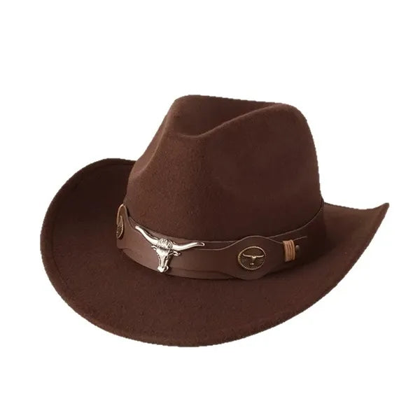 Western Style Upturned Brim Cowboy Hat 7Day Lead