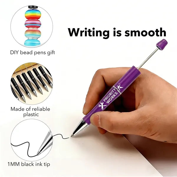 Plastic Beaded Pens