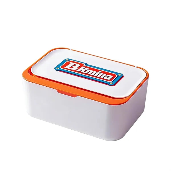 Logo Plastic Wet Wipes Dispenser Box