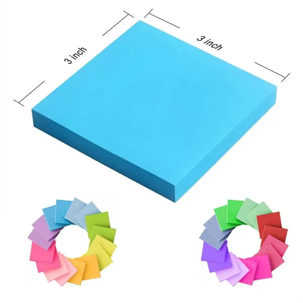 3" x 3" Self Adhesive Sticky Notes Pad/25Sheets