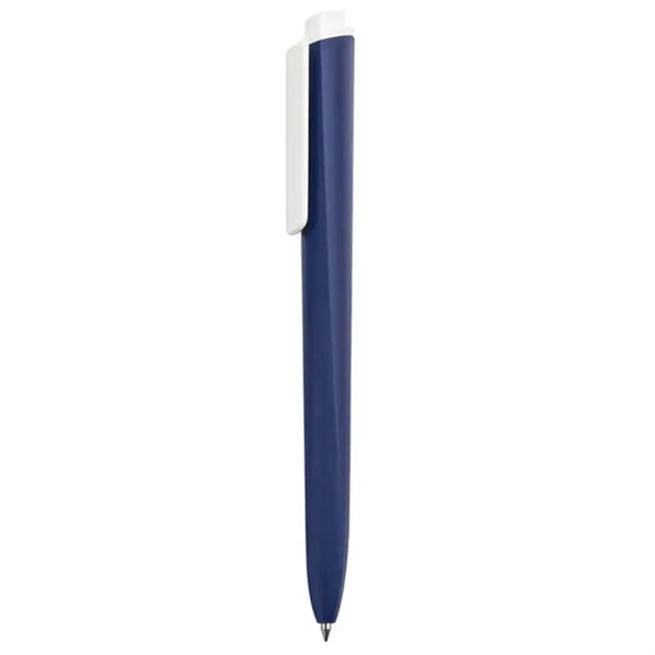 A pen with a triangular handle