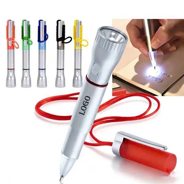 Light Up Pen with Necklace