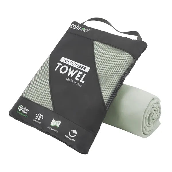 Logo Microfiber Quick-Dry Beach Towel