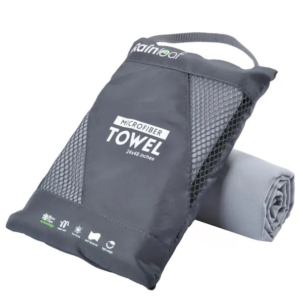 Logo Microfiber Quick-Dry Beach Towel