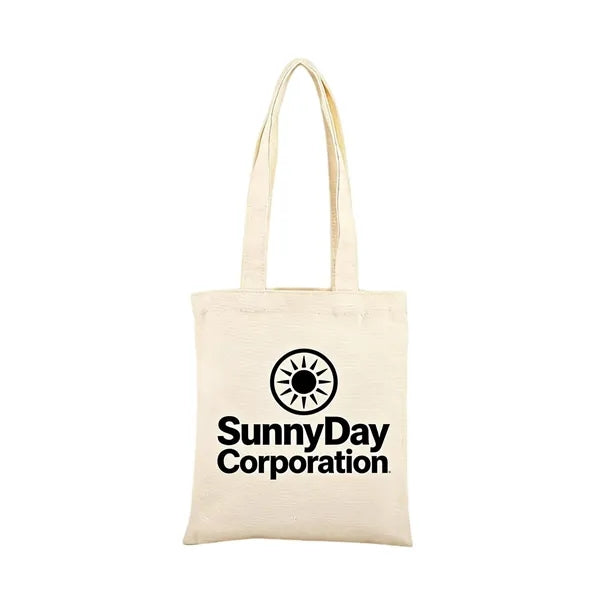 Logo Canvas Tote Bag with Advertising Print