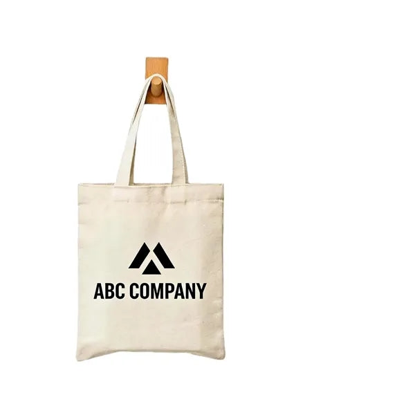 Logo Canvas Zipper Bag