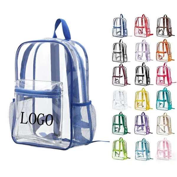 PVC Waterproof Transparent Backpack