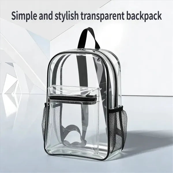PVC Waterproof Transparent Backpack