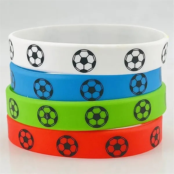 Sports Ball Theme Silicone Wristband