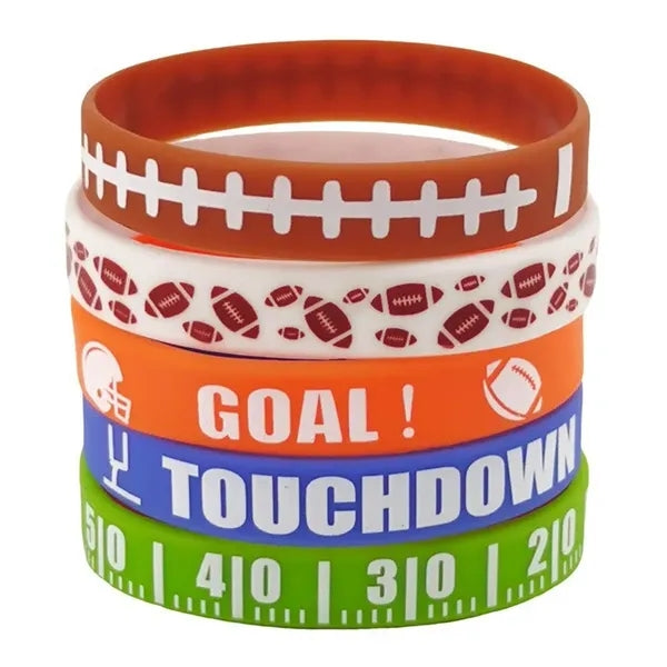 Sports Ball Theme Silicone Wristband