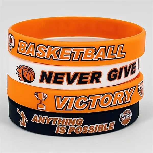 Sports Ball Theme Silicone Wristband