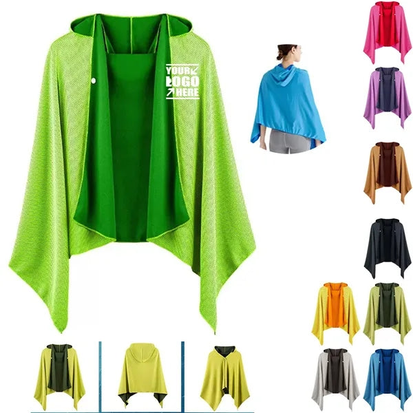 Cooling Hoodie Beach Towel