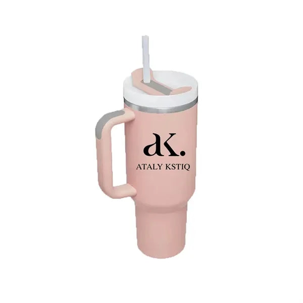 Logo Large-Capacity Stainless Steel Water Cup