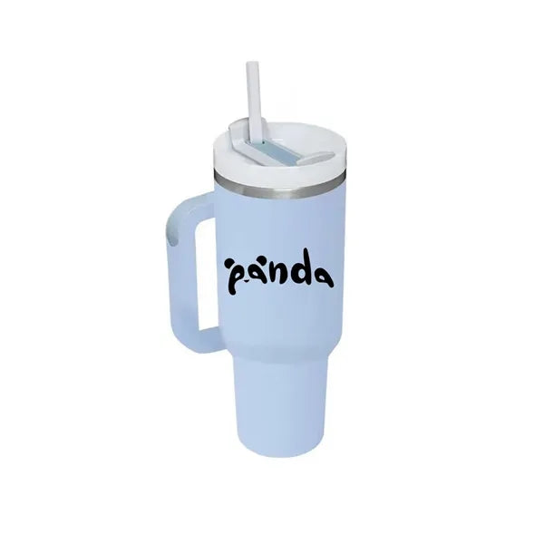 Logo Large-Capacity Stainless Steel Water Cup