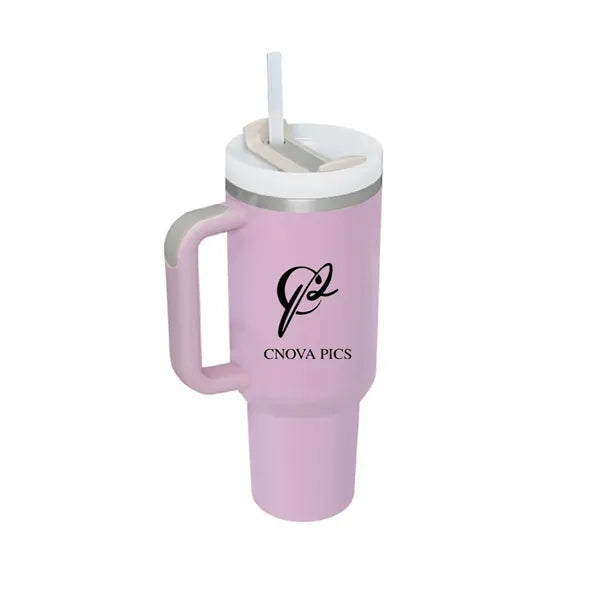 Logo Large-Capacity Stainless Steel Water Cup