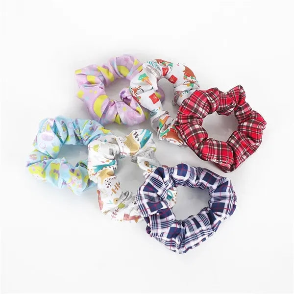 Satin Scrunchies for Women