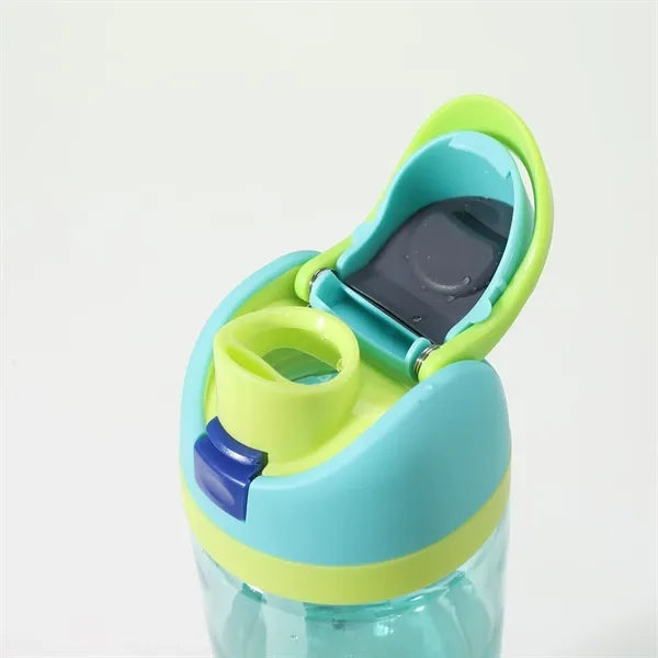 750ml FreeSip Clear Plastic Water Bottle with Straw