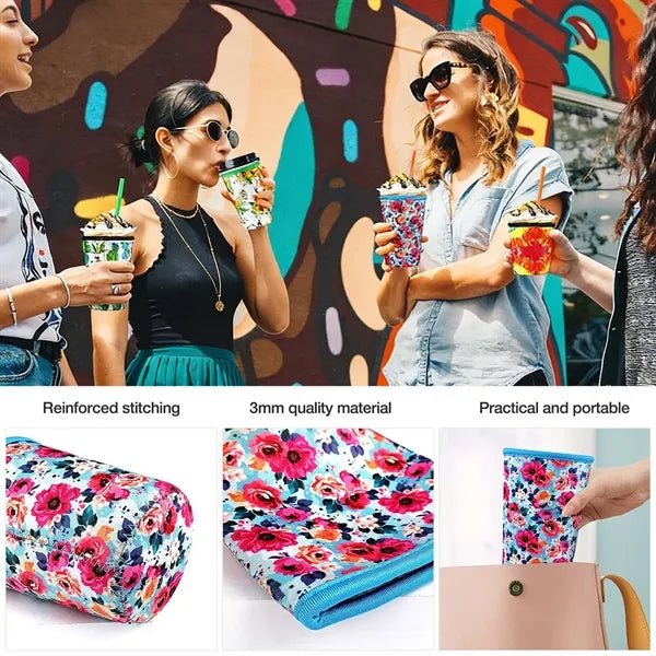 Iced Coffee Cooler Neoprene
