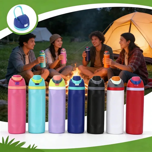 24oz Insulated Stainless Steel Freesip Water Bottle