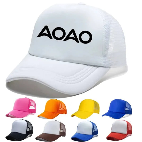 Polyester Mesh Trucker Hat for Men and Women