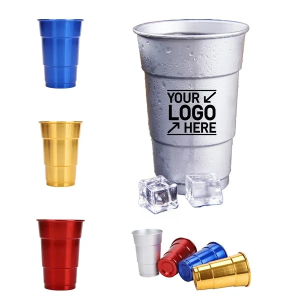 16 Oz Aluminum Drinking Cups