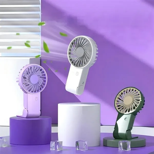 Foldable handheld mini fan