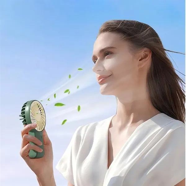 Foldable handheld mini fan