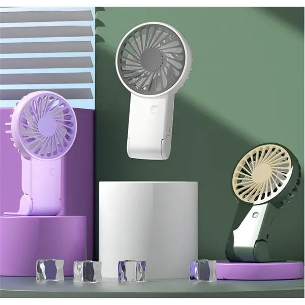 Foldable handheld mini fan