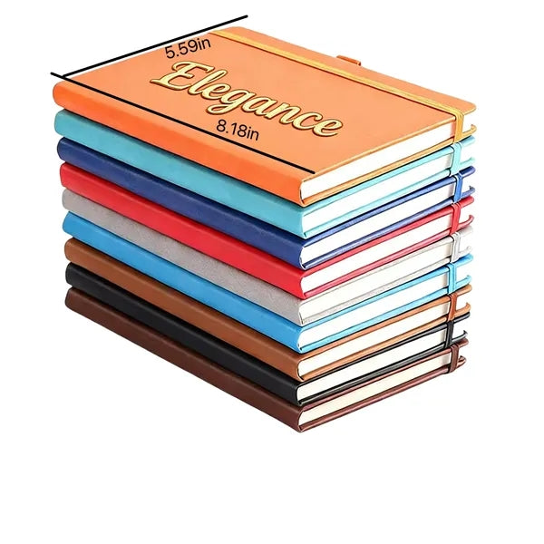 A5 Binding Notebook High-Value Notepad Diary, PU Cover