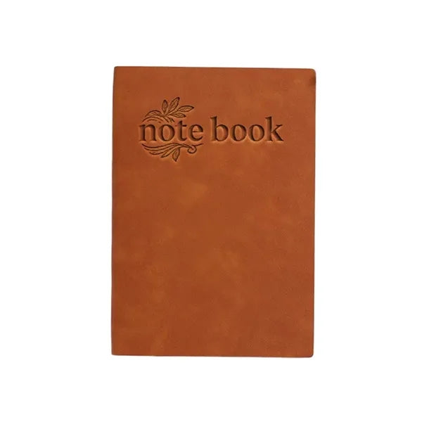 Logo Faux Leather Business Gift Notebook