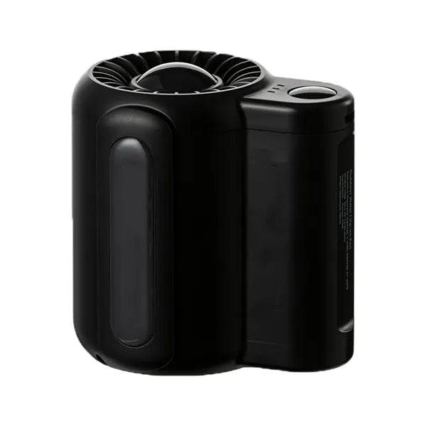 Dual-Power Waist Clip Fan & Power Bank