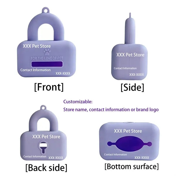 Pet toilet bag storage