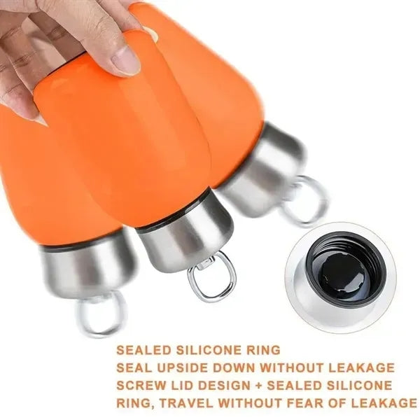 Mini 10oz Stainless Steel Thermal Water Bottle