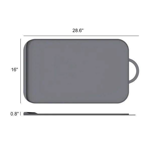 Pet Silicone Feeding Mat with Handle