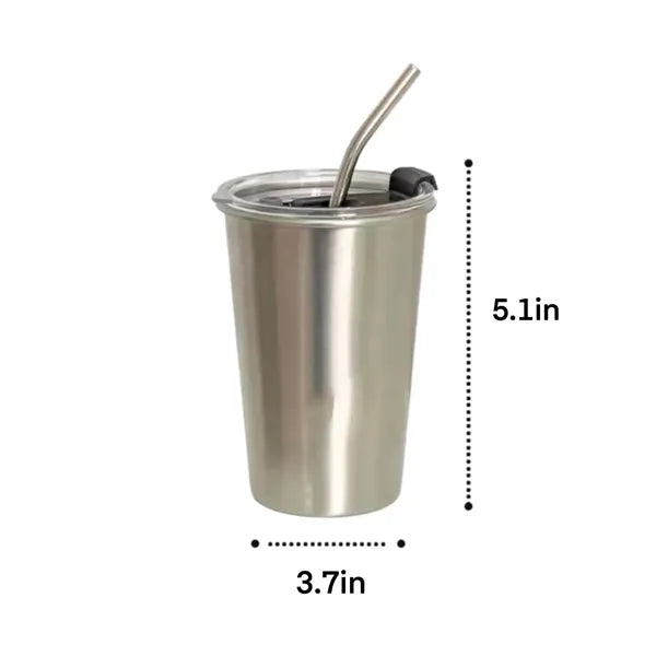 Stainless steel coffee cup