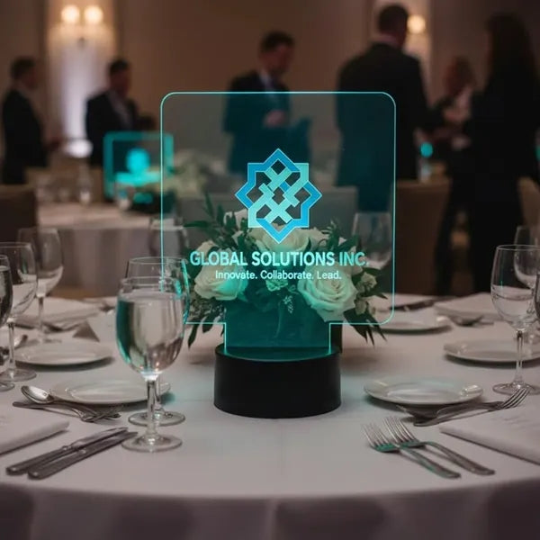 Acrylic LED Table Sign