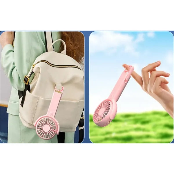 180 degree adjustable handheld fan 5 speed