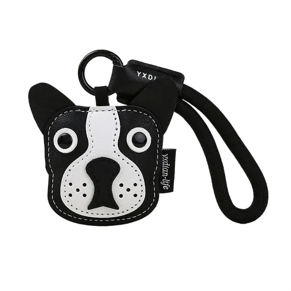 Cute Cartoon Animal Leather Keychain Delicate Bag Charm Crea