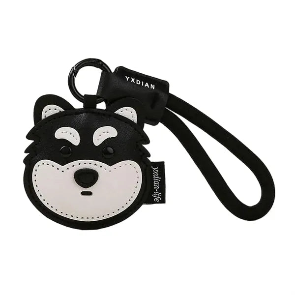Cute Cartoon Animal Leather Keychain Delicate Bag Charm Crea