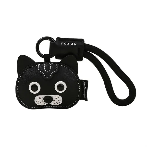 Cute Cartoon Animal Leather Keychain Delicate Bag Charm Crea