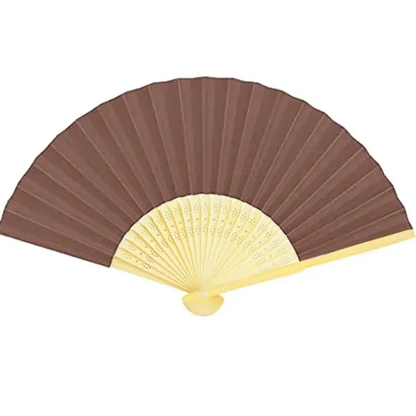 Full-color Folding Bamboo Paper Hand Fan