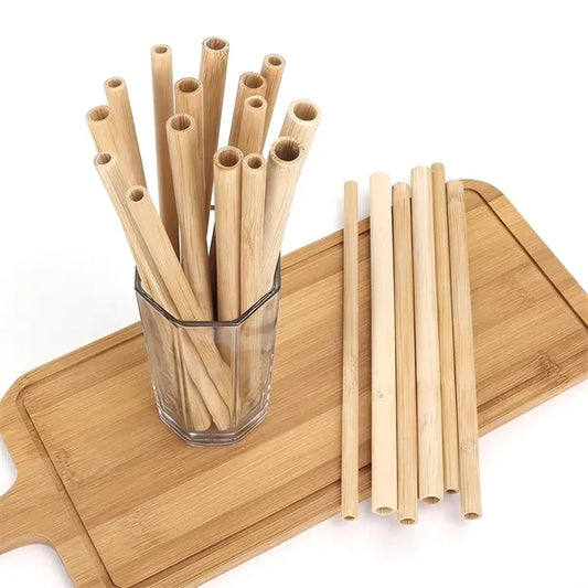 Bamboo Fiber Eco-Friendly Straw 7.8"