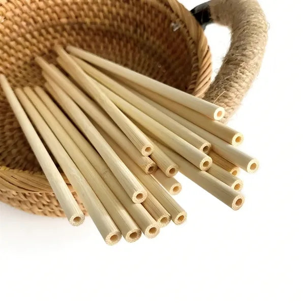 Bamboo Fiber Eco-Friendly Straw 7.8"