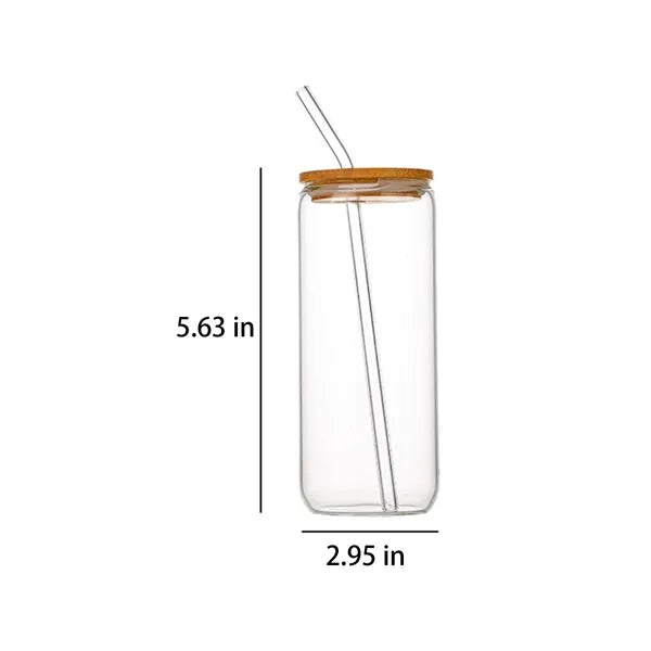 16oz Drinking Glasses Set for Coffee Bar Accessories