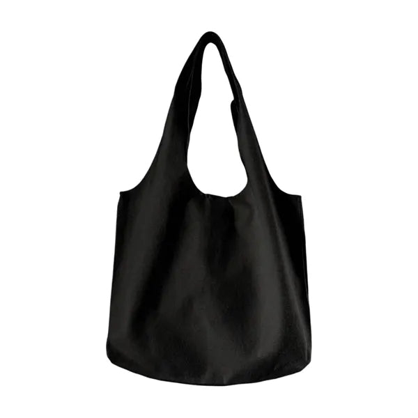 12oz Canvas Vest Style Tote Bag Integrated Handle Shopper